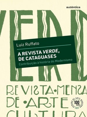 cover image of A revista Verde, de Cataguases